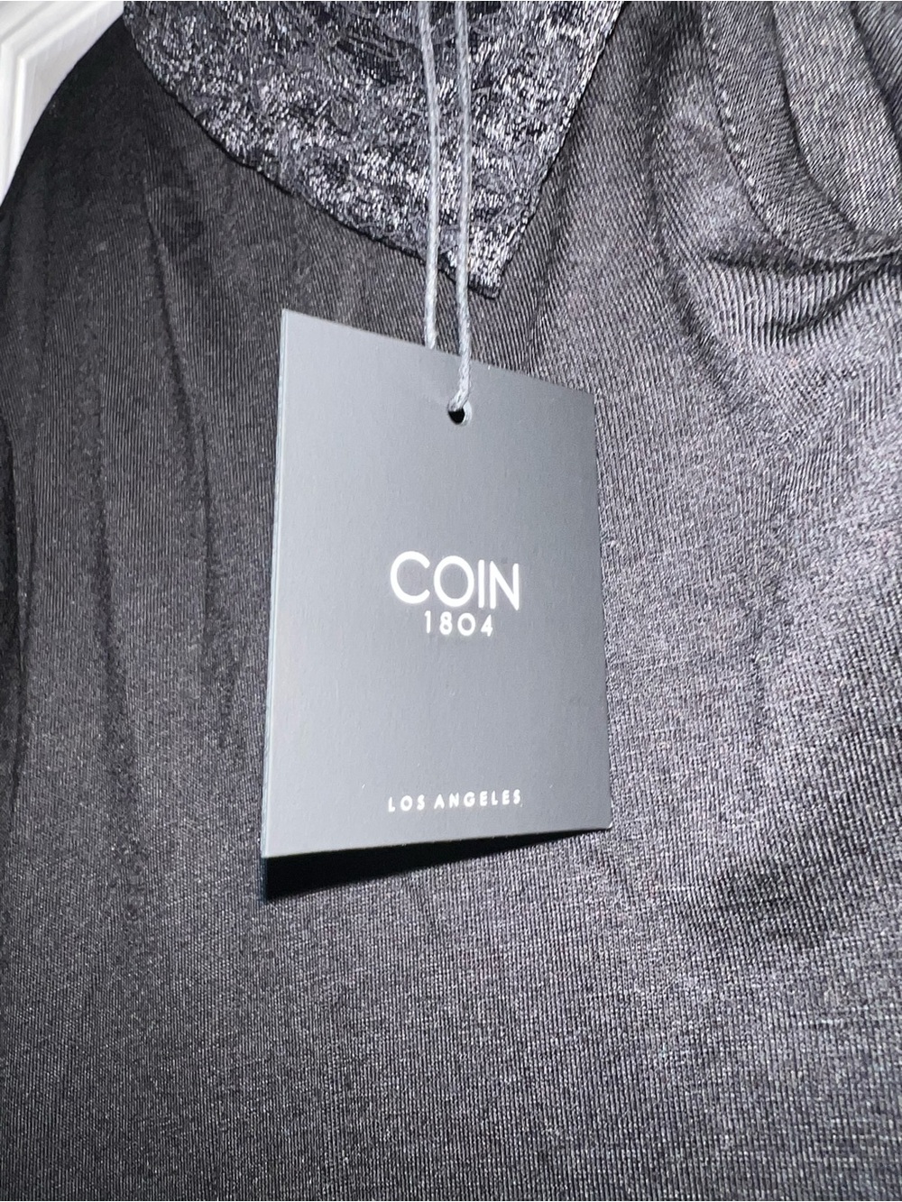 COIN 1804 Black Women’s Blouse - Elegant Knit Top